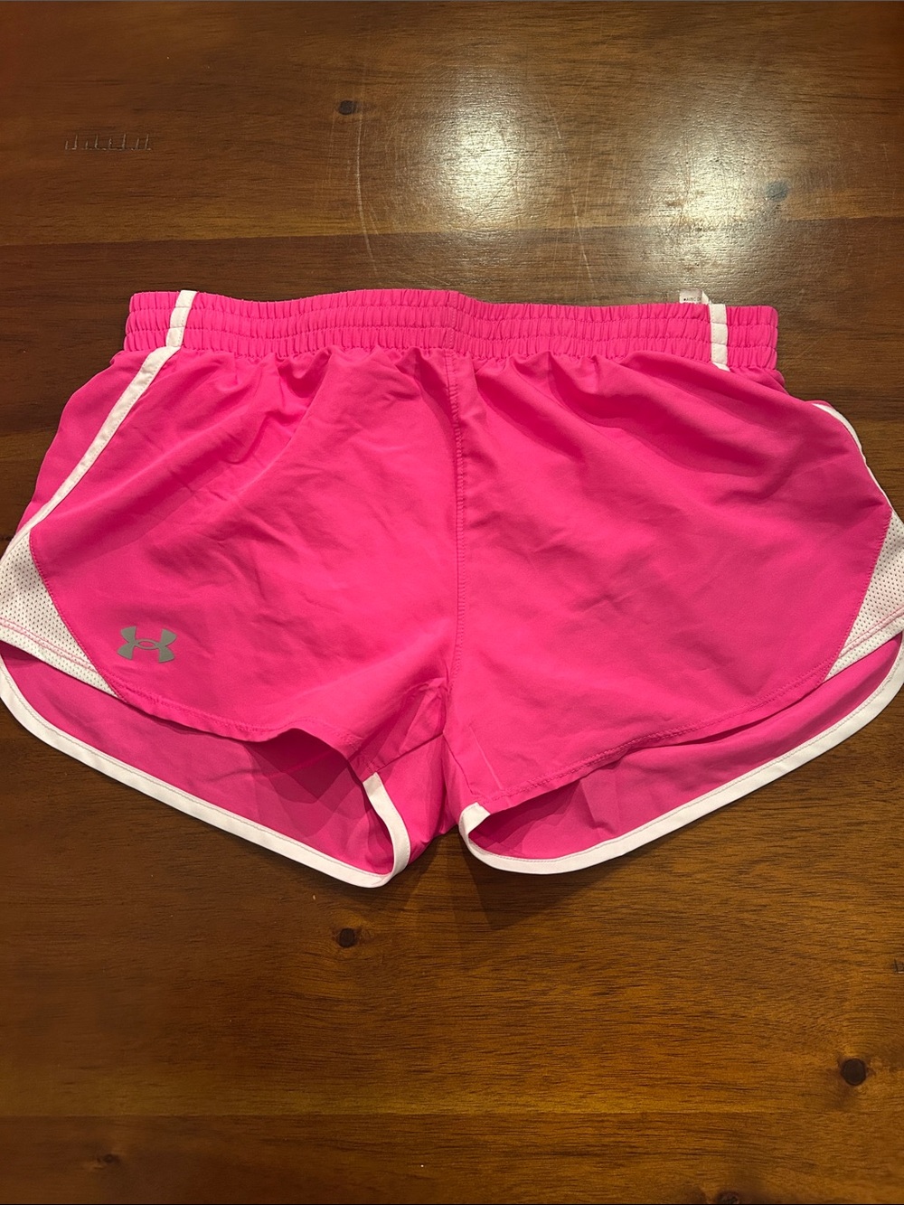 Under Armour Women's Bright Pink Athletic Shorts